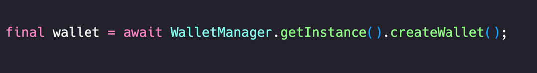 Embedded wallets in one line of code